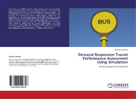 Demand Responsive Transit Performance Assessment Using Simulation: A Case Study for El Cenizo,TX