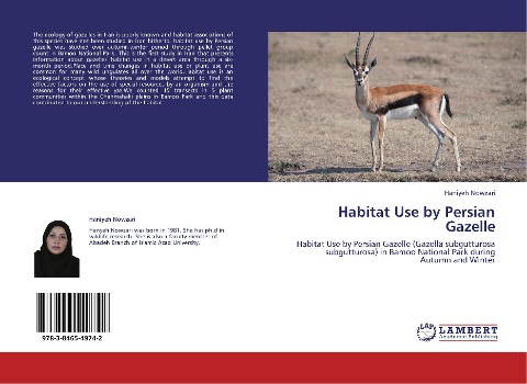 Habitat Use by Persian Gazelle: Habitat Use by Persian Gazelle (Gazella subgutturosa subgutturosa) in Bamoo National Park during Autumn and Winter