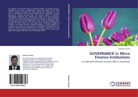 GOVERNANCE in Micro Finance Institutions: A study with reference to select MFIs in Tamilnadu