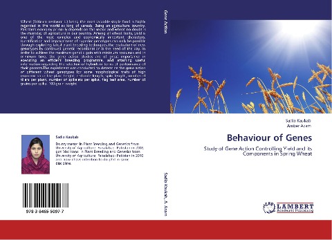 Behaviour of Genes: Study of Gene Action Controlling Yield and its Components in Spring Wheat