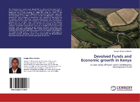 Devolved Funds and Economic growth in Kenya: A Case Study of Nyeri Town Constituency Development Fund