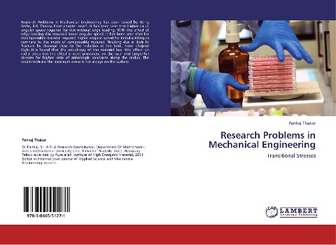 Research Problems in Mechanical Engineering: Transitional Stresses