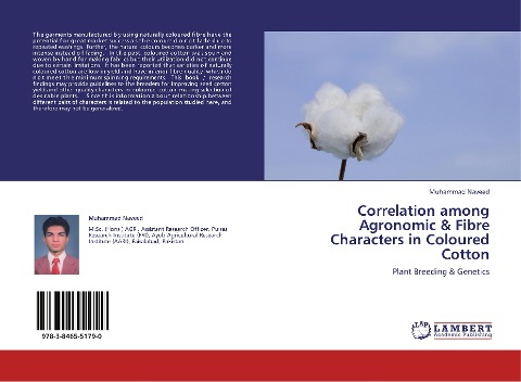 Correlation among Agronomic & Fibre Characters in Coloured Cotton: Plant Breeding & Genetics
