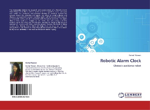 Robotic Alarm Clock: Obstacle avoidance robot
