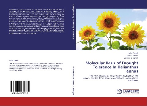Molecular Basis of Drought Tolerance In Helianthus annus: The role of mineral foliar sprays on fixation the errors resulted from adverse conditions in droughted sunflower