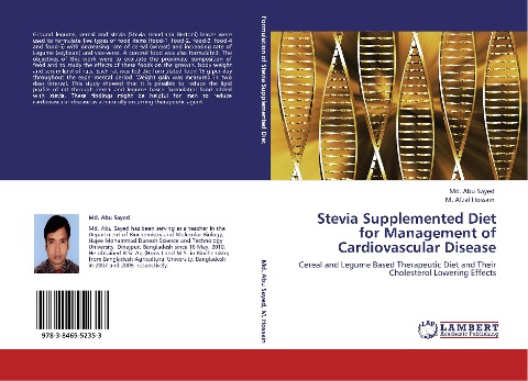 Stevia Supplemented Diet for Management of Cardiovascular Disease: Cereal and Legume Based Therapeutic Diet and Their Cholesterol Lowering Effects