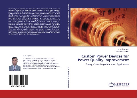 Custom Power Devices for Power Quality Improvement: Theory, Control Algorithms and Applications