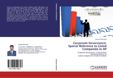 Corporate Governance: Special Reference to Listed Companies in AP: Corporate Governance : A Study With  Special Reference To  Listed Companies In Andhra Pradesh