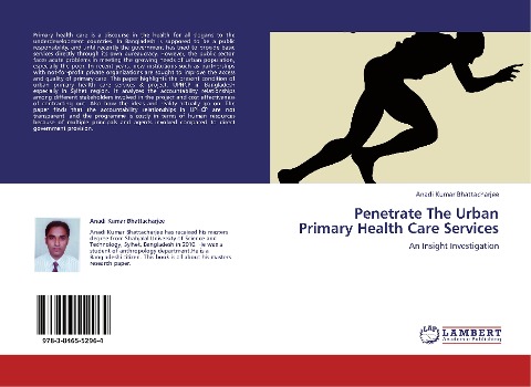 Penetrate The Urban Primary Health Care Services: An Insight Investigation