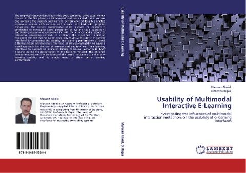 Usability of Multimodal Interactive E-Learning: Investigating the influences of multimodal interaction metaphors on the usability of e-learning interfaces