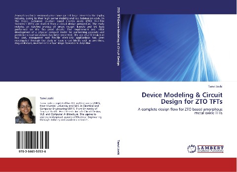 Device Modeling & Circuit Design for ZTO TFTs: A complete design flow for ZTO based amorphous metal oxide TFTs