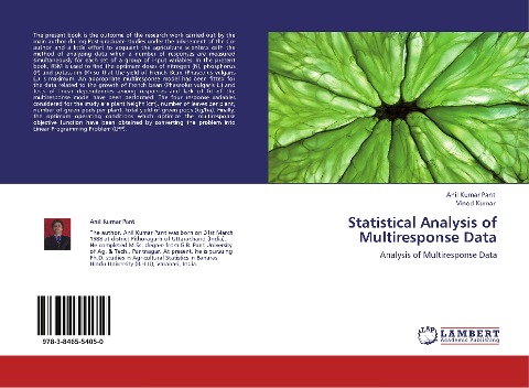 Statistical Analysis of Multiresponse Data: Analysis of Multiresponse Data