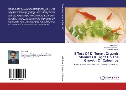 Effect Of Different Organic Manures & Light On The Growth Of Cabomba: Survival & Growth Studies of Cabomba caroliniana