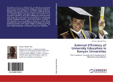 External Efficiency of University Education in Kenyan Universities: The Graduates General Job Competencies in Manufacturing Industry