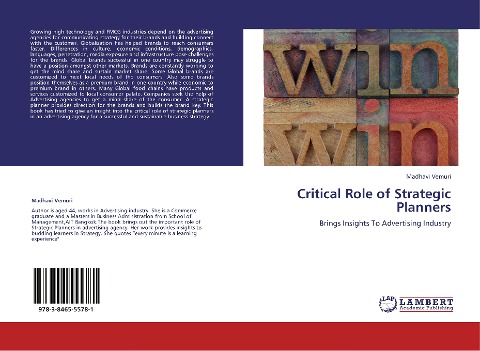 Critical Role of Strategic Planners: Brings Insights To Advertising Industry