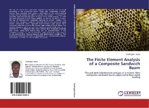 The Finite Element Analysis of a Composite Sandwich Beam: Flexural and delamination analysis of a natural fibre composite sandwich beam subjected to four-point loading