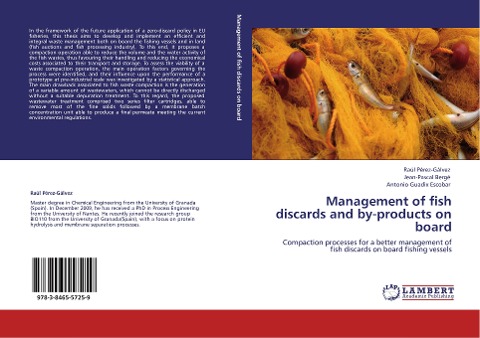 Management of fish discards and by-products on board: Compaction processes for a better management of fish discards on board fishing vessels