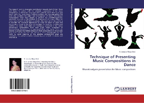 Technique of Presenting Music Compositions in Dance: Bharatanatyam presentation for Music compositions