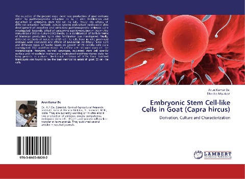 Embryonic Stem Cell-like Cells in Goat (Capra hircus): Derivation, Culture and Characterization