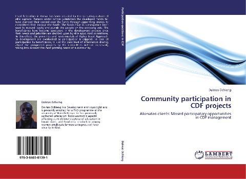 Community participation in CDF projects: Alienated clients: Missed participatory opportunities in CDF management