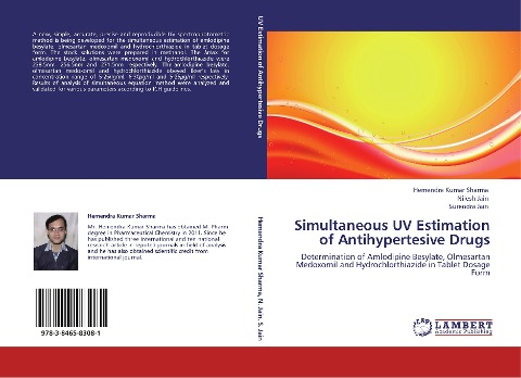 Simultaneous UV Estimation of Antihypertesive Drugs: Determination of Amlodipine Besylate, Olmesartan Medoxomil and Hydrochlorthiazide in Tablet Dosage Form