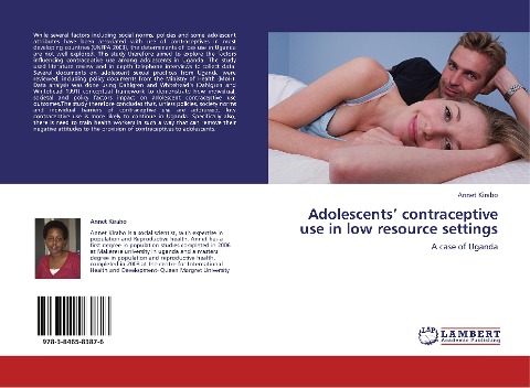 Adolescents contraceptive use in low resource settings: A case of Uganda