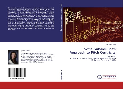 Sofia Gubaidulinas Approach to Pitch Centricity: Two Paths  A Dedication to Mary and Martha. Concerto for Two Violas and Orchestra (1999)