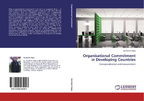 Organisational Commitment in Developing Countries: Conceptualisation and measurement