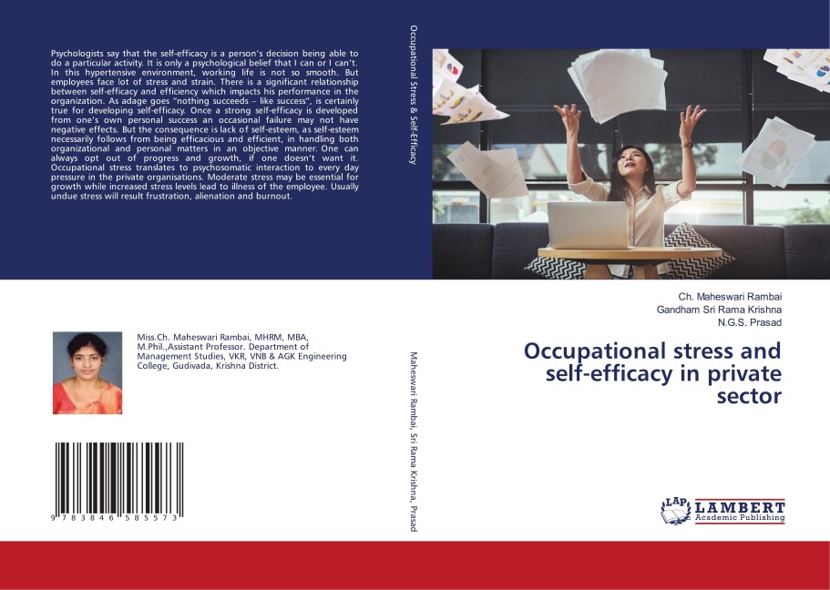 Occupational stress and self-efficacy in private sector