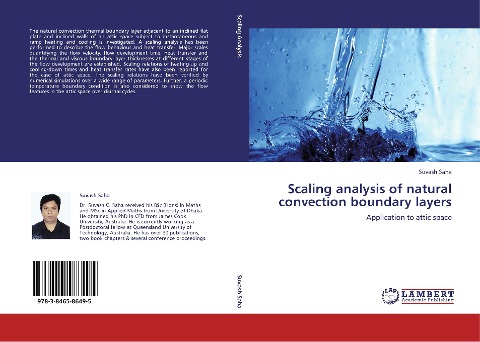 Scaling analysis of natural convection boundary layers: Application to attic space