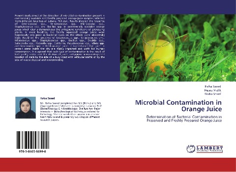 Microbial Contamination in Orange Juice: Determination of Bacterial Contamination in Preserved and Freshly Prepared Orange Juice