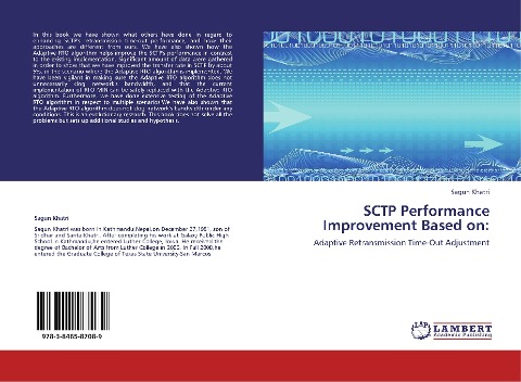 SCTP Performance Improvement Based on:: Adaptive Retransmission Time-Out Adjustment