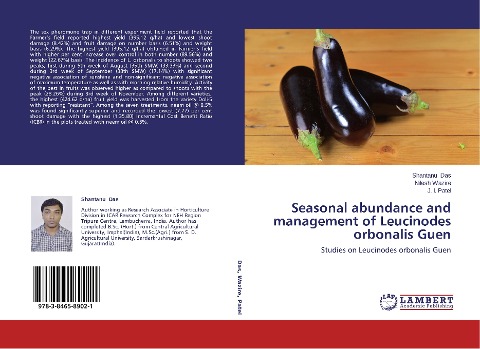 Seasonal abundance and management of Leucinodes orbonalis Guen: Studies on Leucinodes orbonalis Guen