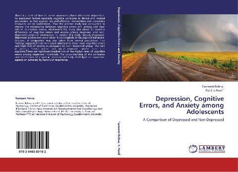 Depression, Cognitive Errors, and Anxiety among Adolescents: A Comparison of Depressed and Non-Depressed