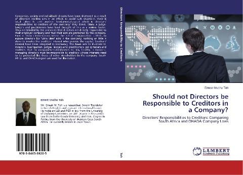 Should not Directors be Responsible to Creditors in a Company?: Directors' Responsibilities to Creditors: Comparing South Africa and OHADA Company Laws