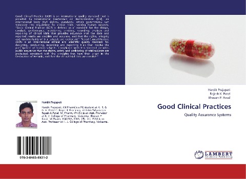 Good Clinical Practices: Quality Assurance Systems
