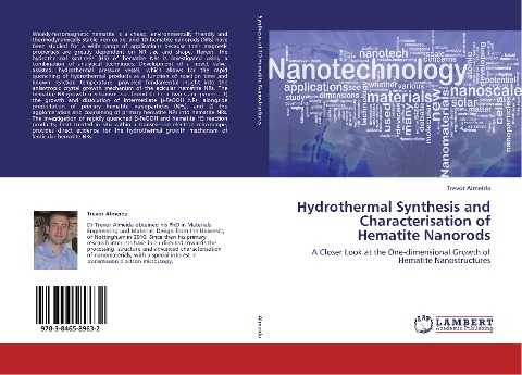 Hydrothermal Synthesis and Characterisation of Hematite Nanorods: A Closer Look at the One-dimensional Growth of Hematite Nanostructures