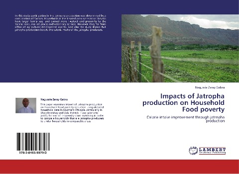 Impacts of Jatropha production on Household Food poverty: Calorie intake improvement through jatropha production