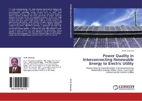 Power Quality in Interconnecting Renewable Energy to Electric Utility: Power Quality Consideration in Interconnecting Renewable Energy (Wind, Solar, Fuel Cells) Converters to Electric Utility
