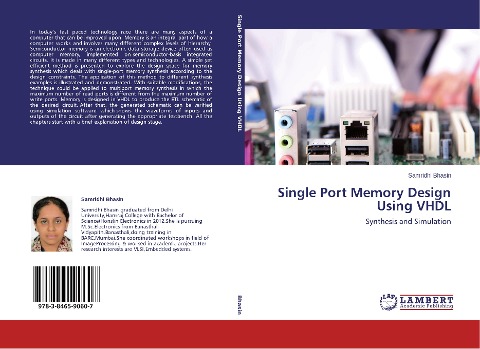 Single Port Memory Design Using VHDL: Synthesis and Simulation