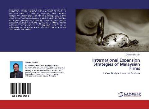 International Expansion Strategies of Malaysian Firms: A Case Study in Industrial Products