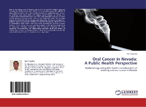 Oral Cancer in Nevada:  A Public Health Perspective: Epidemiology and public health considerations of smoking and oral cancer in Nevada