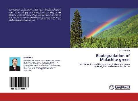 Biodegradation of Malachite green: Decolorization and Degradation of Malachite green by Aspergillus and Alternaria species