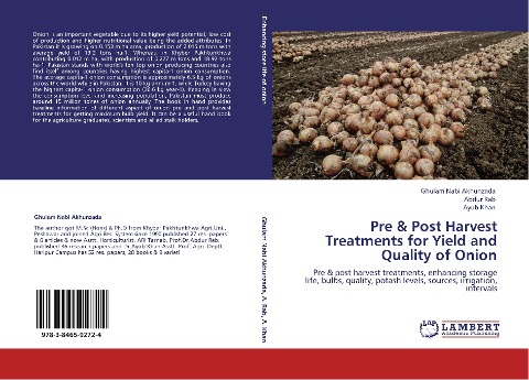 Pre & Post Harvest Treatments for Yield and Quality of Onion: Pre & post harvest treatments, enhancing storage life, bulbs, quality,  potash levels, sources, irrigation, intervals