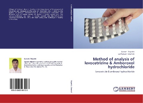 Method of analysis of levocetrizine & Amboroxol hydrochloride: Levocetrizie & ambroxol hydrochloride