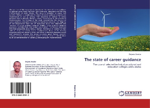 The state of career guidance: The case of selected technical,vocational and education colleges addis ababa