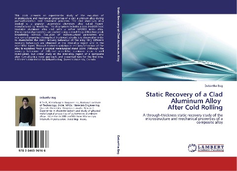 Static Recovery of a Clad Aluminum Alloy   After Cold Rolling: A through-thickness static recovery study of the microstructure and mechanical properties of a composite alloy