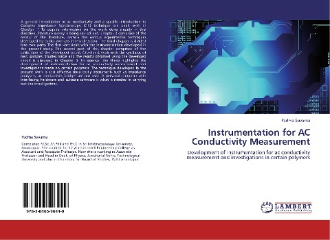 Instrumentation for AC Conductivity Measurement: Development of instrumentation for ac conductivity measurement and investigations in certain polymers