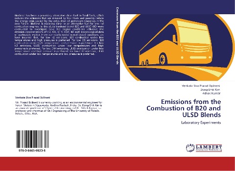 Emissions from the Combustion of B20 and ULSD Blends: Laboratory Experiments