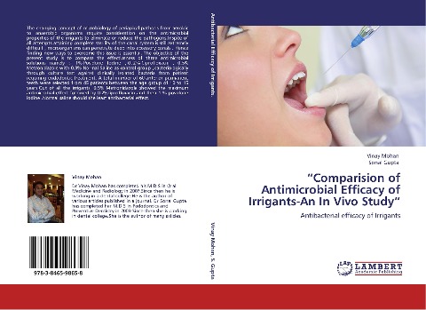 Comparision of Antimicrobial Efficacy of  Irrigants-An In Vivo Study: Antibacterial efficacy of Irrigants
